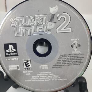 Stuart Little 2 (Sony‎ PlayStation 1, 2002) disc only